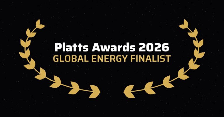 Platts Global Energy Awards 2026 finalist badge